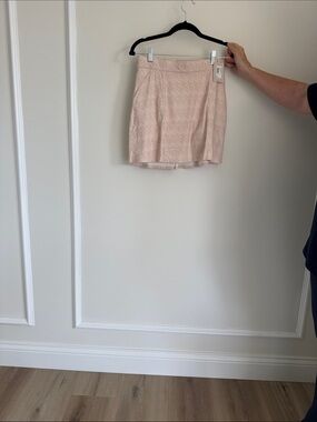 Peter Millar Blush Textured Mini Skirt